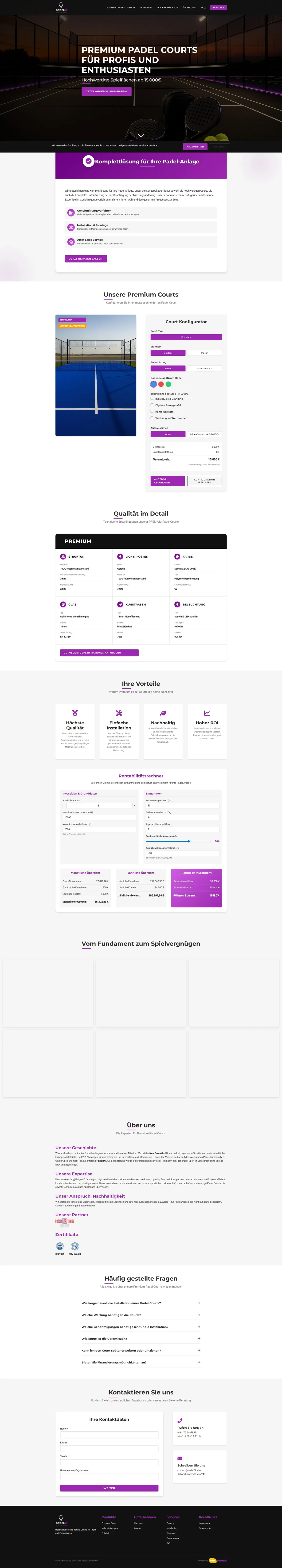 Padel 24 Website